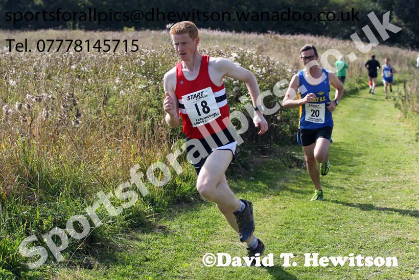 Senior mens relay Sunderland Harreirs Cross Country. Photo: David T. Hewitson/Sports for All Pics